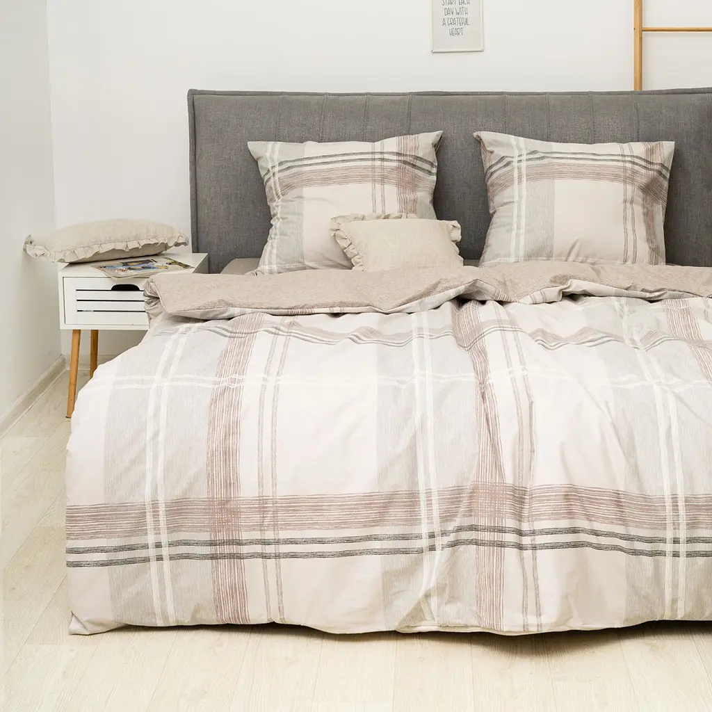 Комплект постельного белья Isleep двойной ранфорс 24321_dv_isleep - фото 3