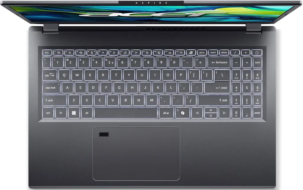 Ноутбук Acer Aspire 15 A15-51M 15.6' FHD IPS, Intel 5-120U, 16GB, F1TB, UMA, Lin, сірий (NX.KXTEU.002) - фото 7