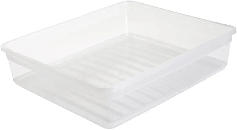 Ящик для зберігання Keeeper Basixx з кришкою 9 л прозорий (591) - фото 2