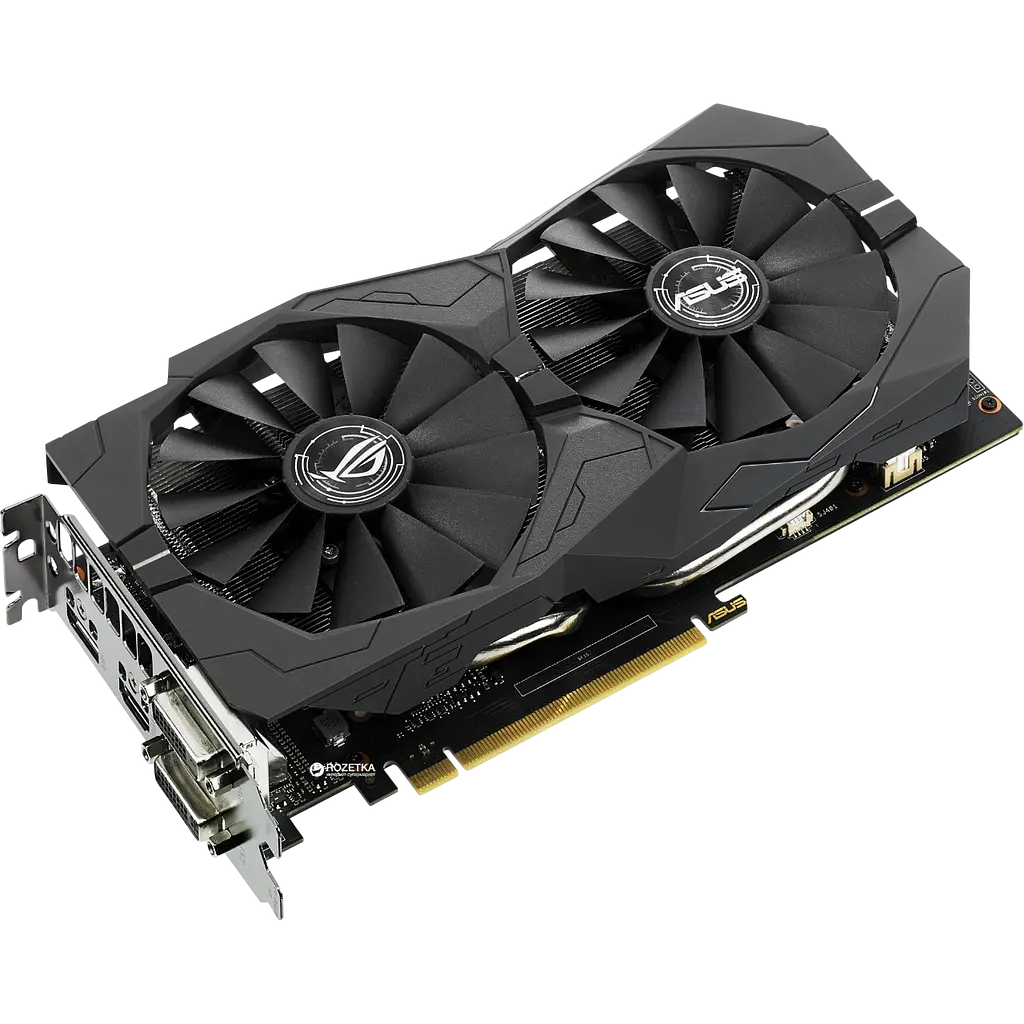 Відеокарта GeForce GTX 1050 Ti 4GB Asus ROG Strix Gaming OC (ROG-STRIX-GTX1050TI-O4G-GAMING) Б/В - фото 2