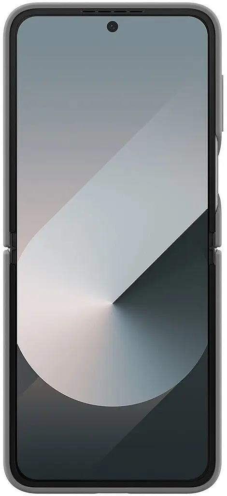 Оригінальний силіконовий чохол з кільцем Silicone Case для Samsung Galaxy Z Flip6/Flip7 FE/Flip5 Gray EF-PF741TJEGUA - фото 8