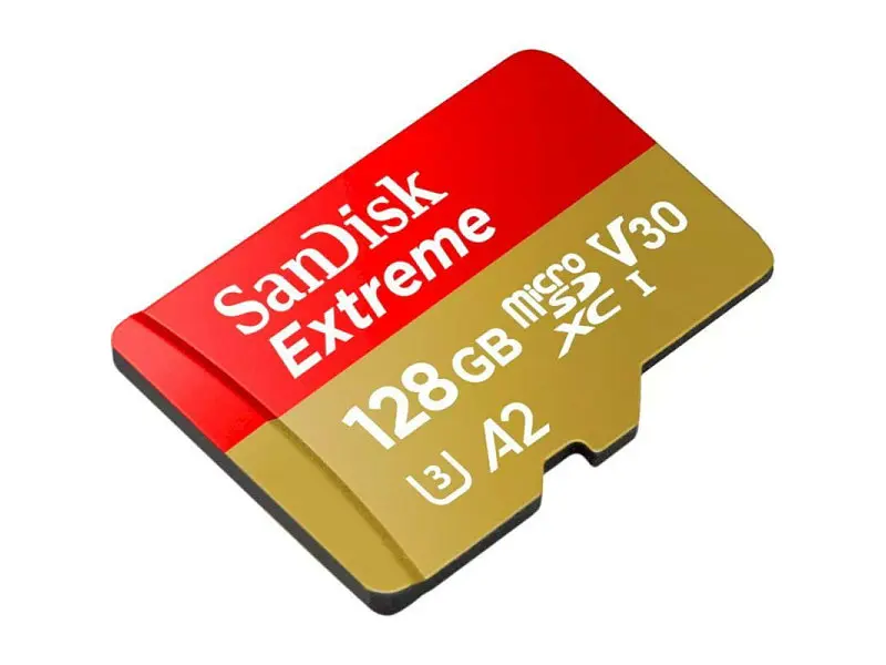 Карта пам'яті SanDisk Extreme microSDXC UHS-I U3 V30 A2 Class 10 128 GB (SDSQXAA-128G-GN6AA) - фото 3