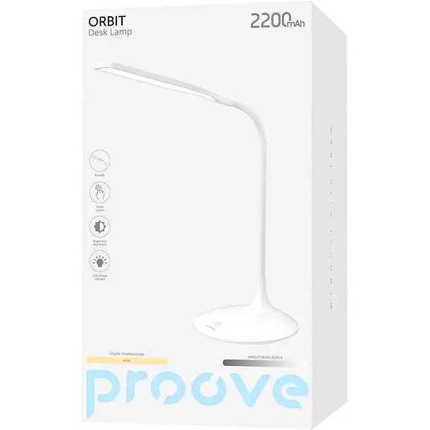 Настільна лампа Proove Orbit White [DLMP07002002] [136532] - фото 4
