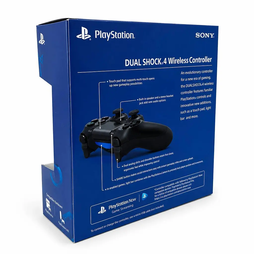 Геймпад для PlayStation 4 DualShock 4, бездротовий Чорний - фото 5