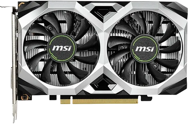 Видеокарта GeForce GTX 1650 4GB MSI Ventus XS OC (GTX 1650 VENTUS XS 4G OC) Б/У - фото 2
