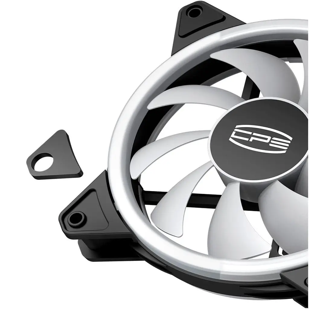 Комплект вентиляторів PcCooler F3 T120 120мм ARGB BK 3IN1 (F3 T120 ARGB BK 3IN1) - фото 4
