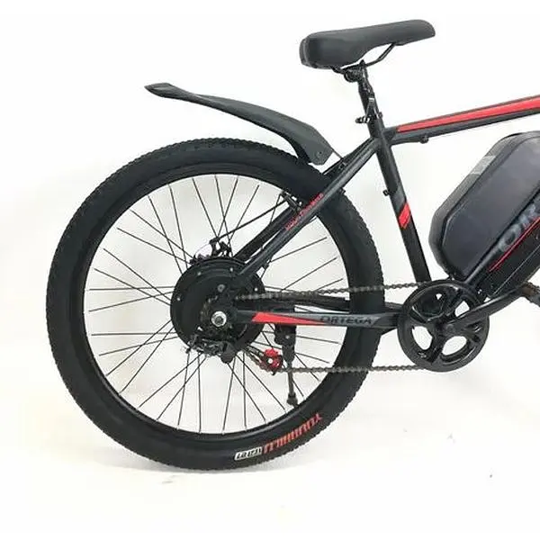 Электровелосипед Ortega 26 дюймов 800W 18Ah задний привод красный - фото 7