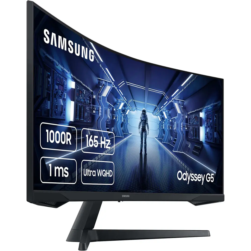 Монітор Samsung 34` Odyssey G5 LC34G55T (LC34G55TWWIXUA) [158409] - фото 5