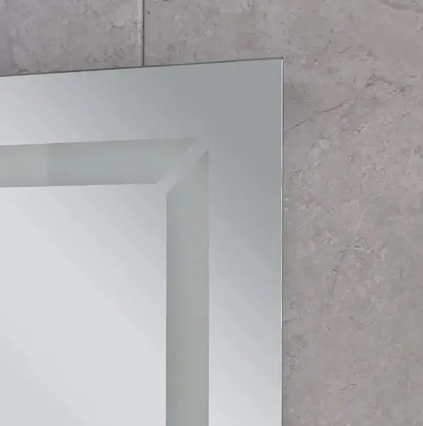 Дзеркало Mixxus Light MR01-70x50 (годинник, LED-підсвічування, антизапотівання) (MI6000) - фото 2