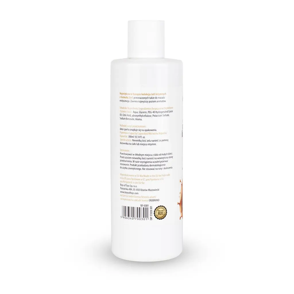 Лубрикант MyLove Aroma Series IntimMassage 2in1 Chocolate Caramel, 300 мл - фото 6