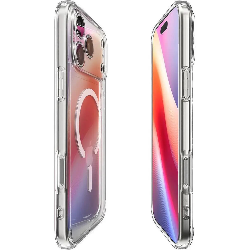 Чохол Spigen Ultra Hybrid with MagSafe для Apple iPhone 17 Pro Clear White (ACS10346) [152027] - фото 3