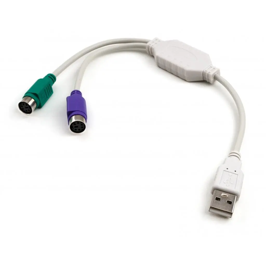 Кабель для передачі даних USB to PS/2 Vinga (VCPUSB2PS2) - фото 2