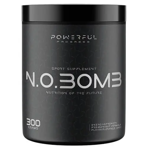 Передтренувальні комплекси N.O. BOMB 300 g - Полуниця Powerful Progress vit0005159