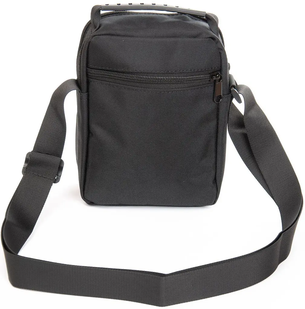 Сумка через плече Lanpad чоловіча Чорна (LAN3730 black) - фото 6