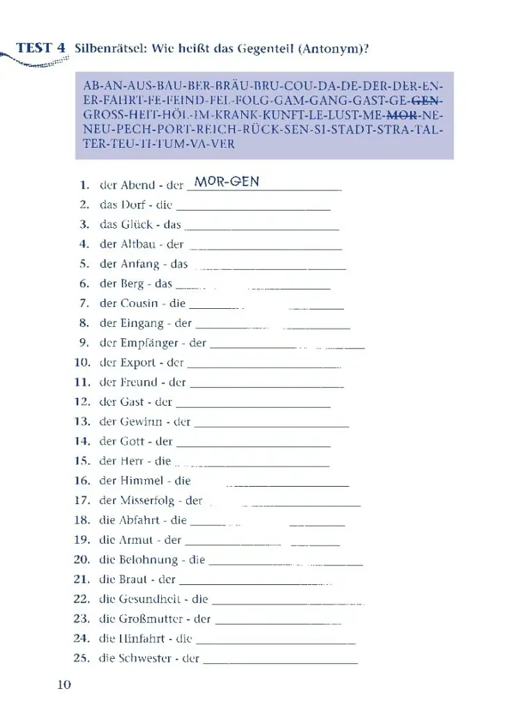 Leichte Tests Deutsch als Fremdsprache - фото 4