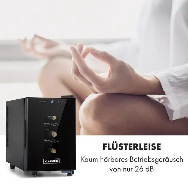 Винный холодильник Klarstein Bellevin 6 Uno (10035858) - фото 5