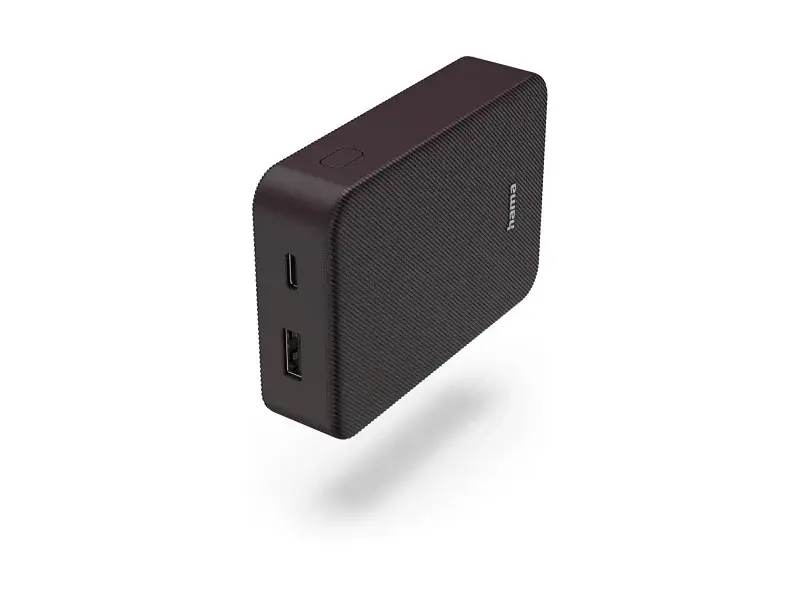 Зовнішній акумулятор (Power Bank) Hama 10000mAh 15W Plum (00201712)