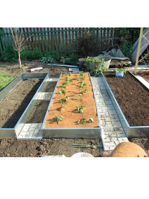 Полотно кокосовое EuroCocos с добавлением полиэфирных волокон термоскрепленных ПКТ 85.10, 120 х 60 см.  - фото 2