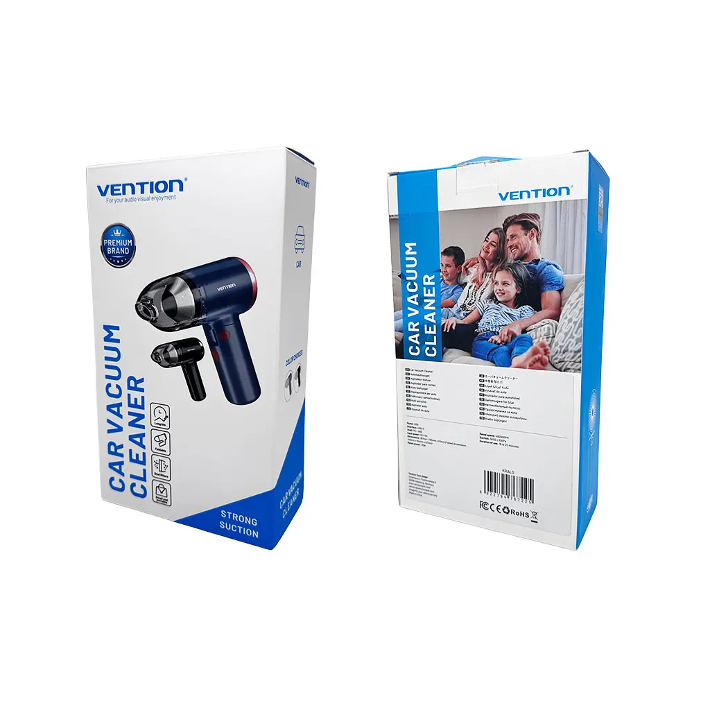 Автомобільний Пилосос Vention Cordless Car Vacuum Cleaner Foldable Type синій (KRAL0) KRAL0 - фото 2