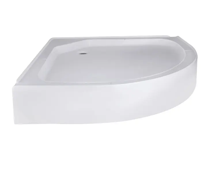 Набір Lidz Душова кабіна Latwa SC80x80.SAT.LOW.GR, напівкругла, скло тоноване 4 мм + Душовий піддон Kapielka ST80x80x15 - фото 9
