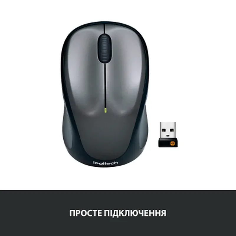 Мишка Logitech M235 Grey (910-002201) - фото 5