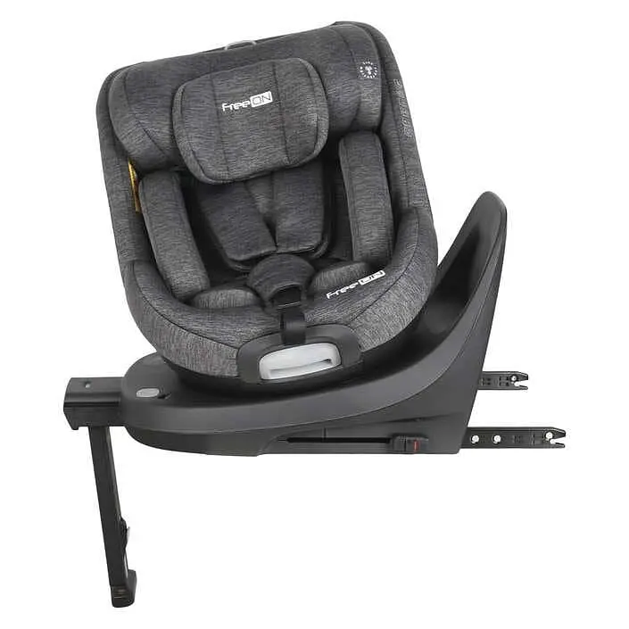 Автокресло FreeON LOTUS поворотность 360° i-size 40-125 см серый - фото 5