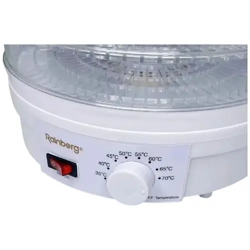 Сушарка для фруктів та овочів Rainberg RB-912 5 секцій 800 Вт - фото 5