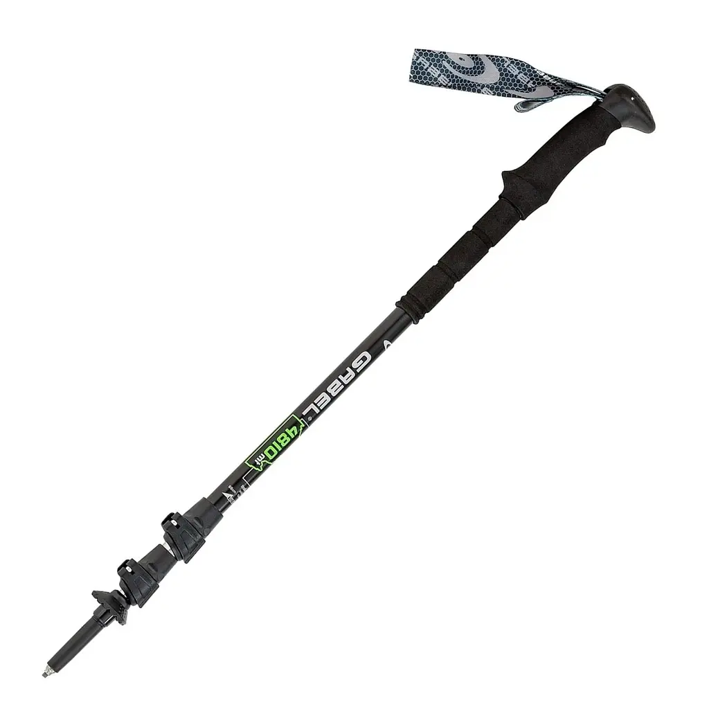 Палки треккинговые Gabel Mont Blanc Tour Light Черный-Белый - фото 2