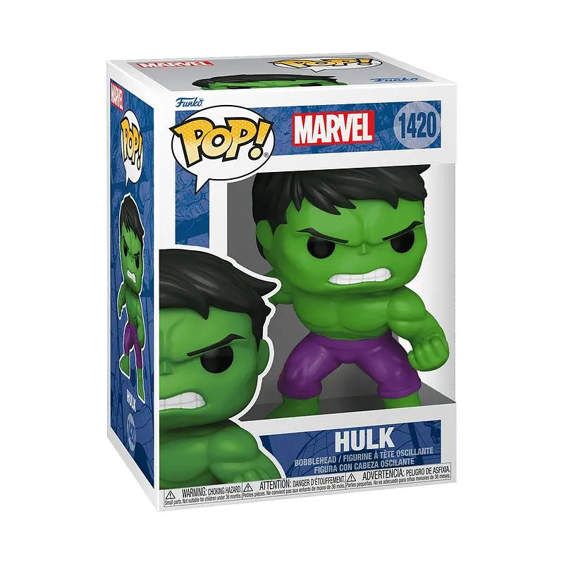 Фігурка Funko Pop Марвел Халк Marvel Hulk 10 см FP HK MH 1420 - фото 3