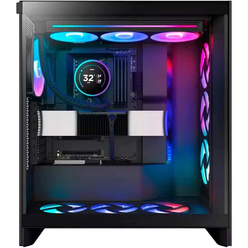 СВО NZXT Kraken Elite RGB 360mm Black (RL-KR36E-B2) - фото 4