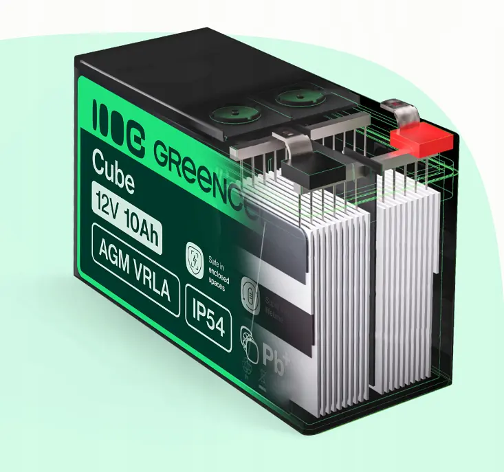 Акумулятор Green Cell AGM VRLA 12V 120Ah IP54 не потребує облуговування (термін служби - 5 років) - фото 6