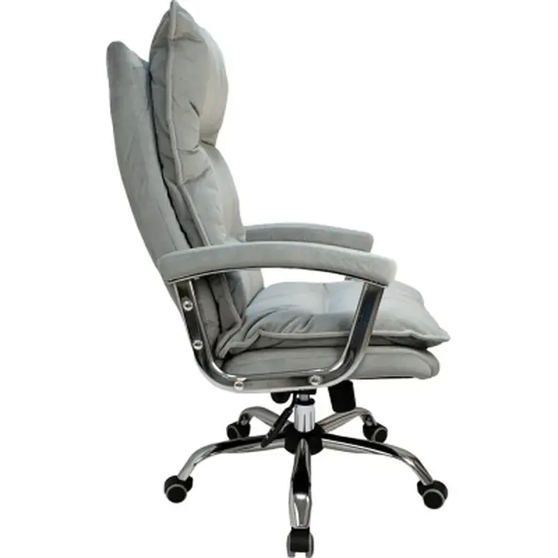 Офісне крісло Примтекс плюс Flex Chrome MF VL-85 PK, оксамит сірий (Flex Chrome MF VL-85 PK) - фото 3