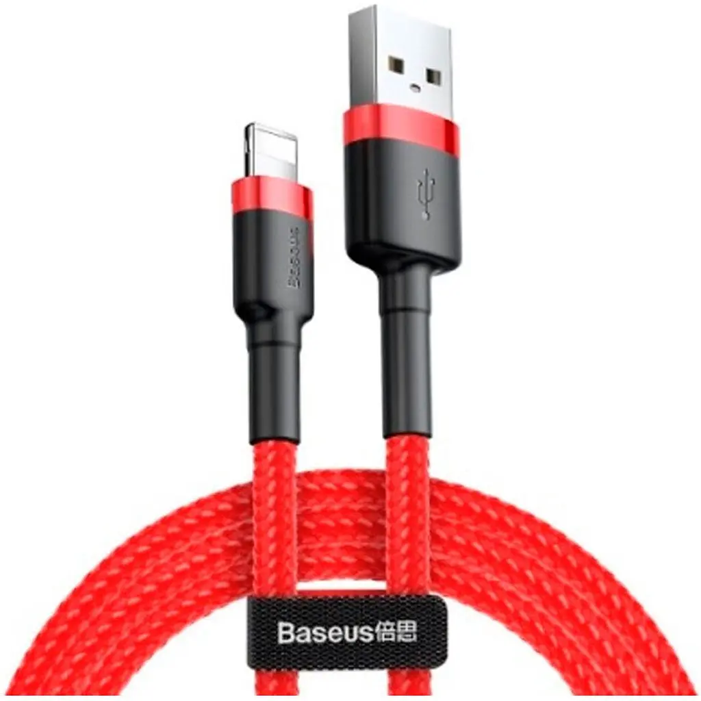 Кабель Baseus Cafule USB-A to Lightning 3m Red (CALKLF-R09) [169659]