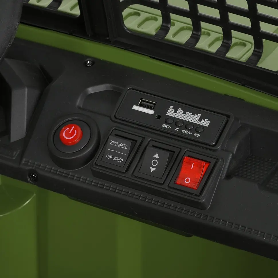 Дитячий електромобіль Bambi Джип M 6259EBLR-10 24V до 50 кг - фото 6