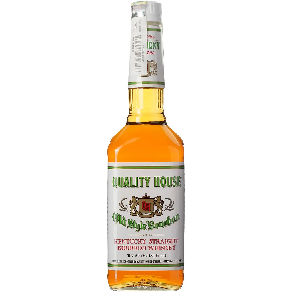 Бурбон Heaven Hill Distilleries Quality House Old Style White Bourbon 0.75 л 40% - фото 2
