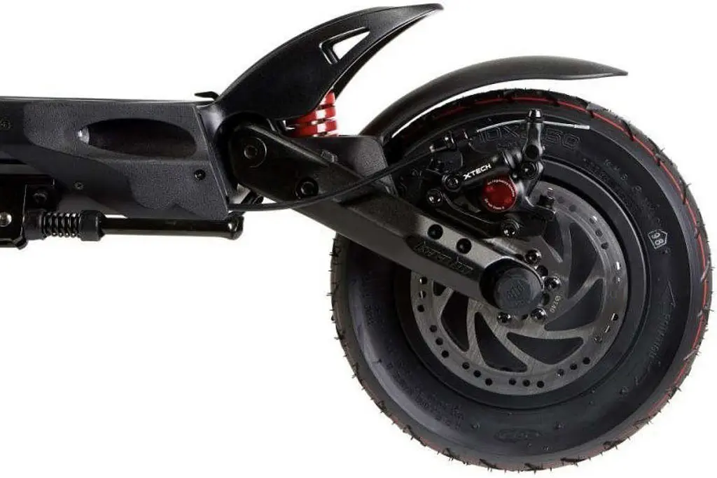 Електросамокат Kaabo Mantis 10 PLUS Black (KAM106C42) - фото 4