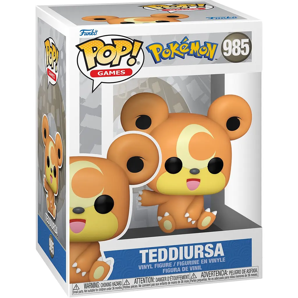 Фігурка Funko POP Games: Pokemon - Teddiursa det0018233 - фото 2