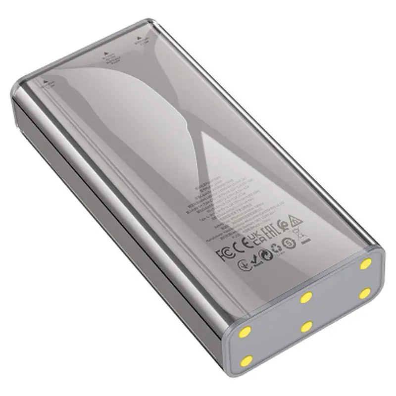 Батарея універсальна HOCO 20000mAh, 22.5W, Black (J103A / 45366) - фото 5