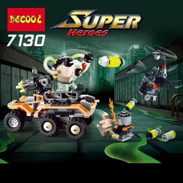 Конструктор Decool 7130 Химическая атака Бейна - 366 дет. - фото 8