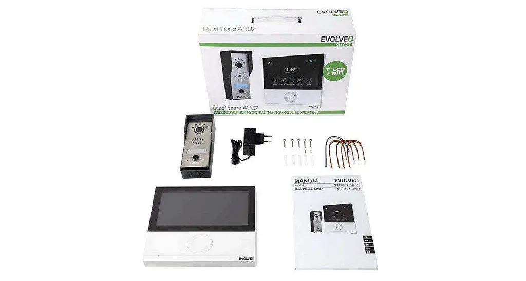Відеодомофон EVOLVEO DoorPhOne AHD7 White - фото 6