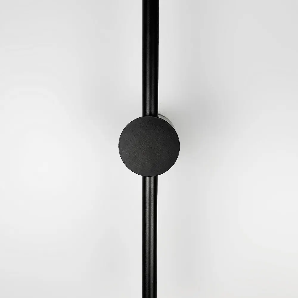 Дизайнерський чорний настінний світильник LED Line F BD 88002/600 BK - фото 2