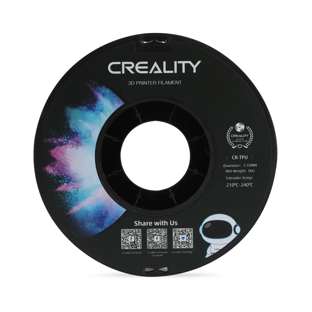 Пластик для 3D-принтера Creality TPU-95A 1кг, 1.75мм, black (3301040040) - фото 4