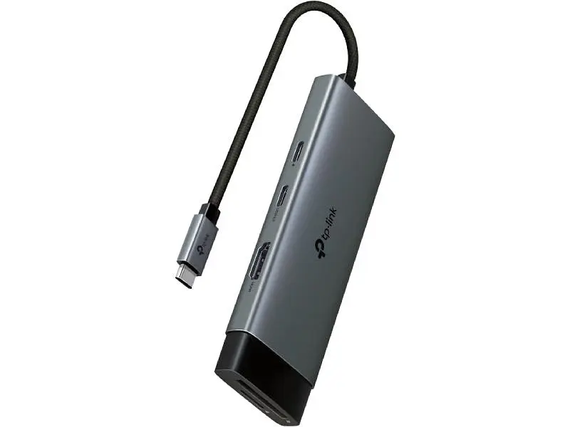 Мультипортовий адаптер TP-LINK UH7020C Grey