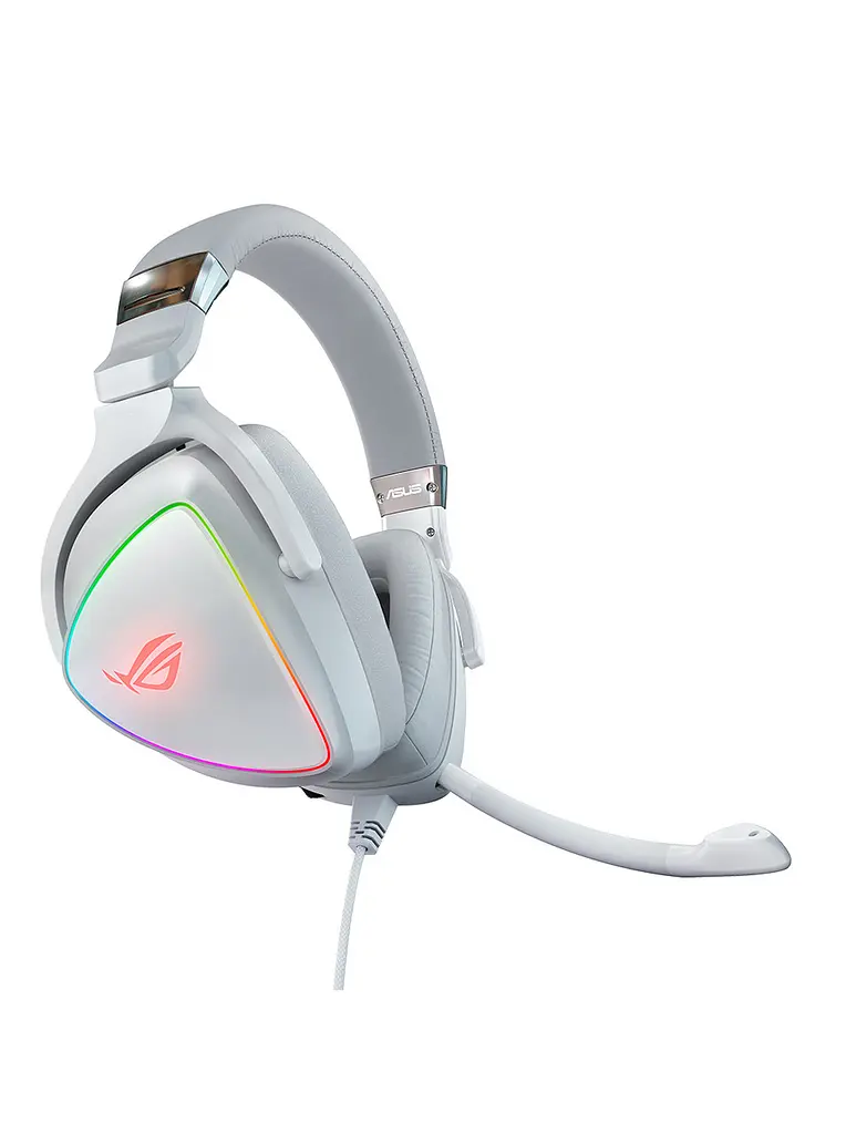 Гарнитура игровая Asus ROG Delta USB RGB White (90YH02HW-B2UA00) - фото 4