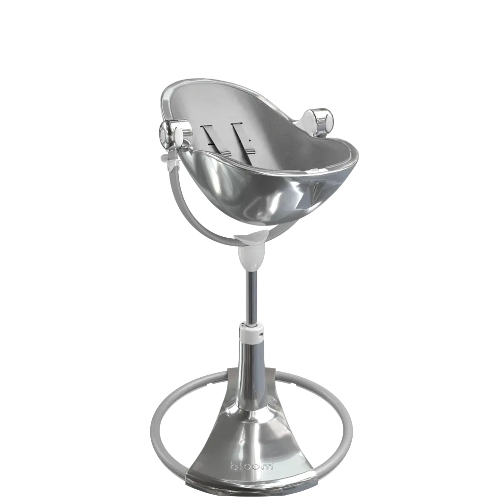 Стульчик для кормления Bloom Fresco Silver/Snakeskin grey (E10535-S\E10516-SSG) - фото 5