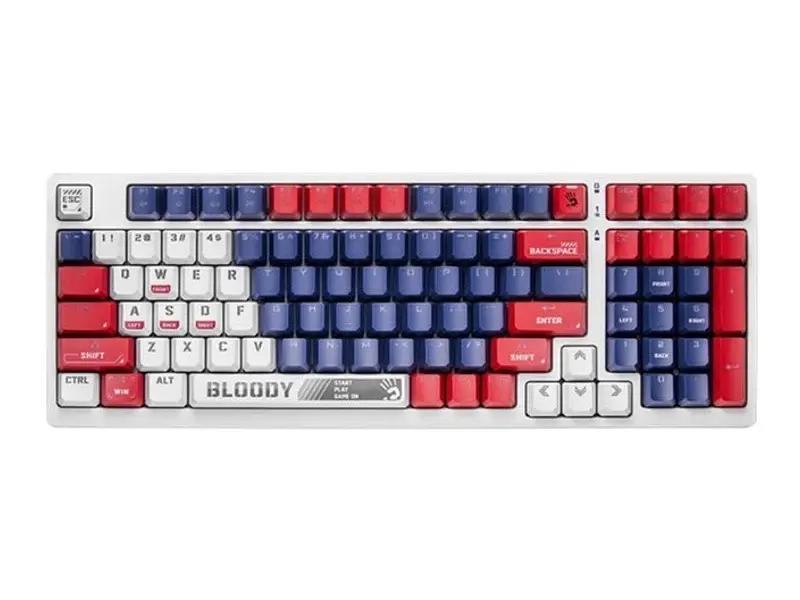 Клавіатура A4Tech Bloody S98 USB Sports Navy A4TKLA47263 - фото 3