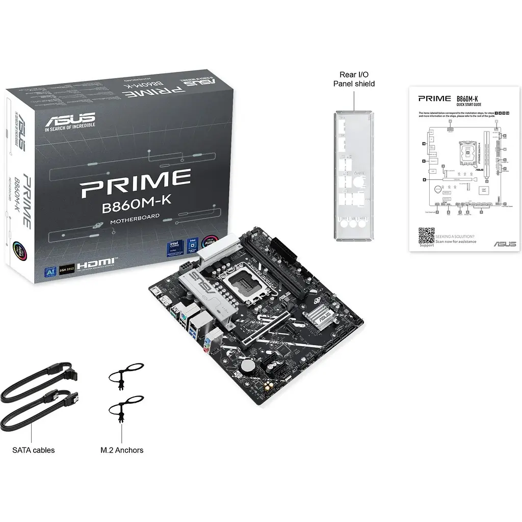 Материнская плата Asus Prime B860M-K (90MB1JT0-M0EAY0) [147064] - фото 8