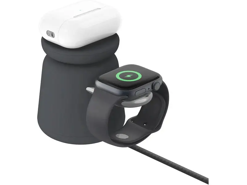Бездротовий зарядний пристрій Belkin Boost Up Charge Pro 2-in-1 Black (WIZ020VFH36) - фото 7