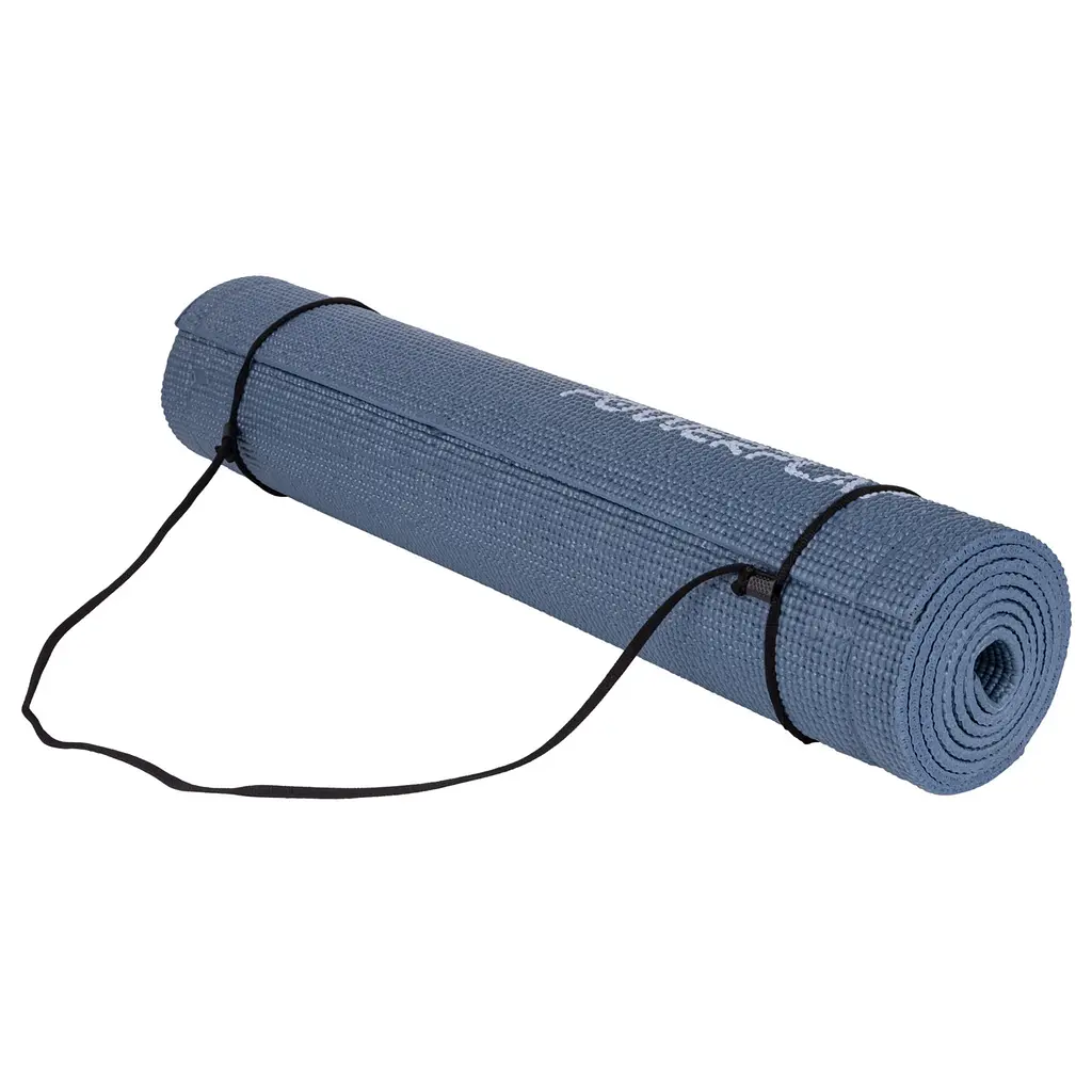 Спортивный коврик для йоги PowerPlay 173х61х0,6 см fit0008760 - фото 4