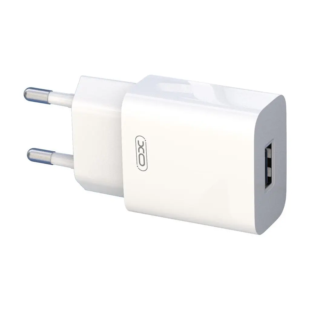 Зарядний пристрій XO L99 USB 12W + cable USB to Lightning white (L99-L-WH) - фото 3